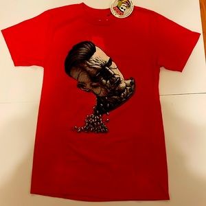 Jack of all trades men red t-shirt